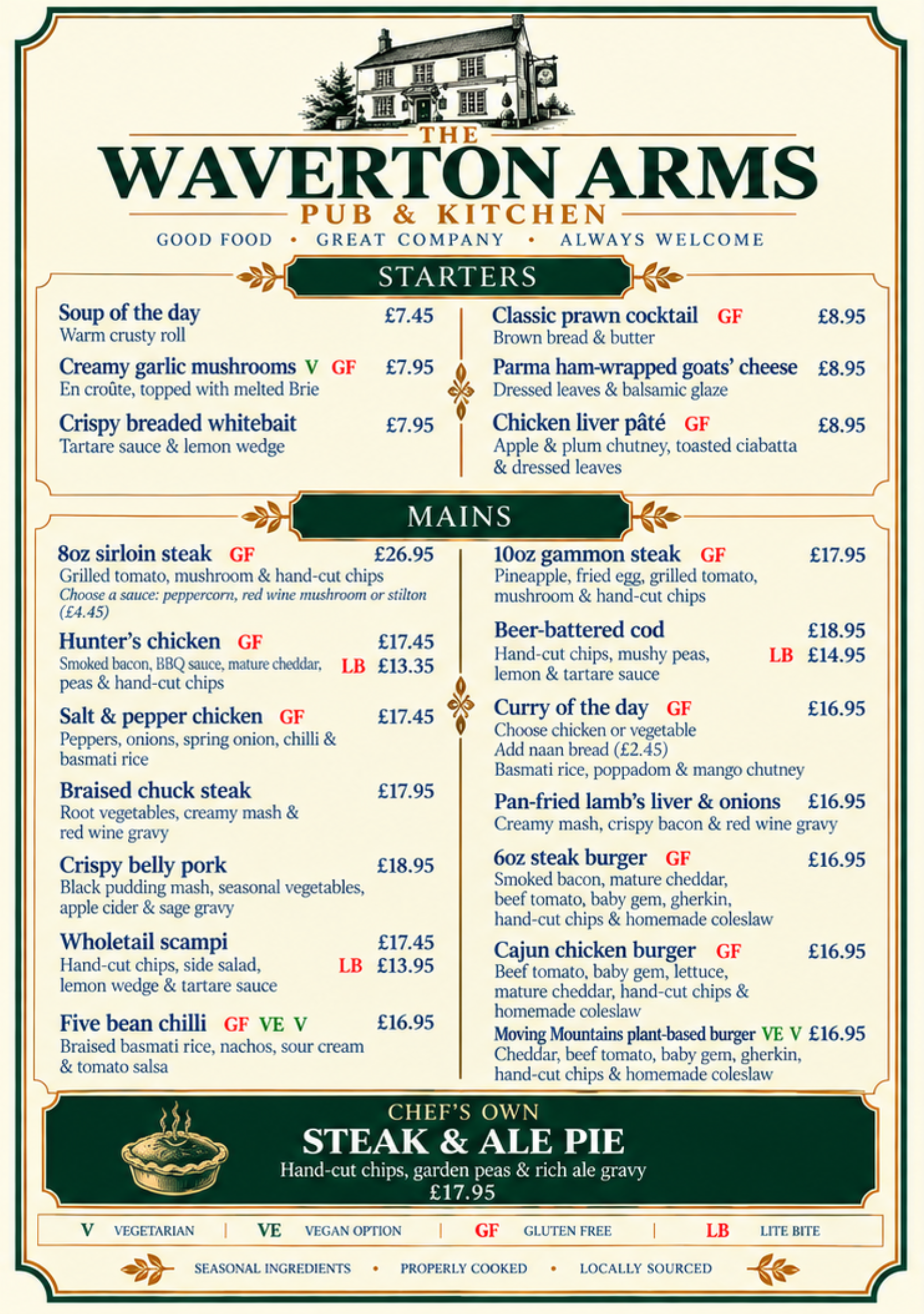 Main menu Main menu